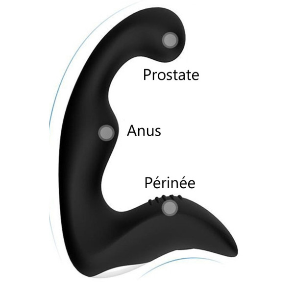 Plug anal double pénétration 12 programmes USB 